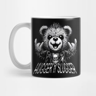 Cute and Metalhead Teddy Bear Mug